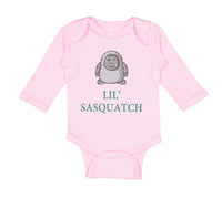 Long Sleeve Bodysuit Baby Lil' Sasquatch Boy & Girl Clothes Cotton