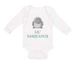 Long Sleeve Bodysuit Baby Lil' Sasquatch Boy & Girl Clothes Cotton