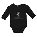 Long Sleeve Bodysuit Baby Gentleman Penguin Waterbird Costume Scarf Cotton