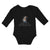 Long Sleeve Bodysuit Baby Gentleman Penguin Waterbird Costume Scarf Cotton - Cute Rascals