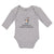 Long Sleeve Bodysuit Baby Gentleman Penguin Waterbird Costume Scarf Cotton - Cute Rascals