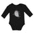 Long Sleeve Bodysuit Baby Marine Fish Shark and Toothlike Scale Cotton