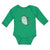 Long Sleeve Bodysuit Baby Marine Fish Shark and Toothlike Scale Cotton