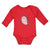 Long Sleeve Bodysuit Baby Marine Fish Shark and Toothlike Scale Cotton