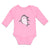 Long Sleeve Bodysuit Baby Marine Fish Shark and Toothlike Scale Cotton