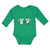Long Sleeve Bodysuit Baby Little Twin Penguins Sibling Flightless Bird Cotton