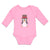 Long Sleeve Bodysuit Baby Aquamarine Penguin on Hat with Sunglass Costume Cotton - Cute Rascals