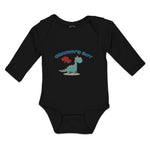 Long Sleeve Bodysuit Baby Grammy's Rex Dinosaur's Jurassic Boy & Girl Clothes - Cute Rascals
