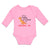 Long Sleeve Bodysuit Baby Clap Your Oh Tyrannosaurus Dinosaur Jurassic Cotton - Cute Rascals