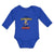 Long Sleeve Bodysuit Baby I'M Bananas Mimi Playful Wild Monkey Holding Cotton