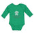 Long Sleeve Bodysuit Baby Cute Little Brother Elephant Dylan Sitting Cotton - Cute Rascals