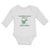 Long Sleeve Bodysuit Baby Mmmwwhahaha Unstoppable Angry Dinosaur Stick Cotton