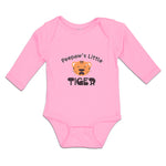 Long Sleeve Bodysuit Baby Peepaw's Little Cute Tiger Head with Whisker Cotton