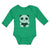 Long Sleeve Bodysuit Baby Cute Panda Bear Patches It's Eyes, Ears Body Cotton - Cute Rascals