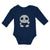 Long Sleeve Bodysuit Baby Cute Panda Bear Patches It's Eyes, Ears Body Cotton - Cute Rascals