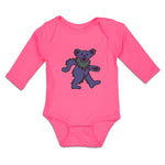 Long Sleeve Bodysuit Baby Animated Dancing Teddy Bear Toy Boy & Girl Clothes - Cute Rascals
