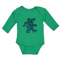 Long Sleeve Bodysuit Baby Animated Dancing Teddy Bear Toy Boy & Girl Clothes - Cute Rascals