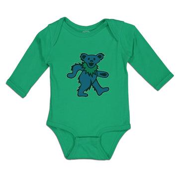 Long Sleeve Bodysuit Baby Animated Dancing Teddy Bear Toy Boy & Girl Clothes