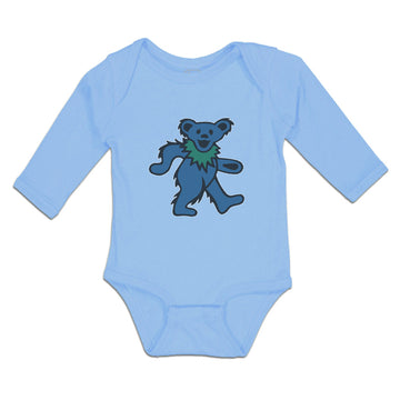 Long Sleeve Bodysuit Baby Animated Dancing Teddy Bear Toy Boy & Girl Clothes