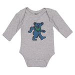 Long Sleeve Bodysuit Baby Animated Dancing Teddy Bear Toy Boy & Girl Clothes - Cute Rascals