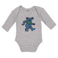 Long Sleeve Bodysuit Baby Animated Dancing Teddy Bear Toy Boy & Girl Clothes - Cute Rascals