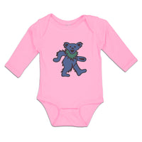 Long Sleeve Bodysuit Baby Animated Dancing Teddy Bear Toy Boy & Girl Clothes - Cute Rascals