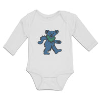 Long Sleeve Bodysuit Baby Animated Dancing Teddy Bear Toy Boy & Girl Clothes - Cute Rascals