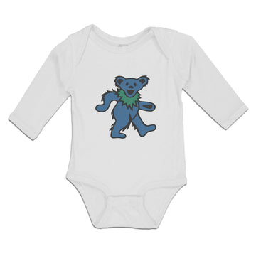 Long Sleeve Bodysuit Baby Animated Dancing Teddy Bear Toy Boy & Girl Clothes