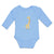Long Sleeve Bodysuit Baby Cute Giraffe Turning Side View with Closed Eyes Cotton - Cute Rascals