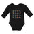Long Sleeve Bodysuit Baby Lovely Prehistoric Dinosaur Animal Figures Cotton