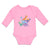 Long Sleeve Bodysuit Baby Dinosaur Rex, Triceratops Stegosaurus Cotton - Cute Rascals