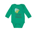 Long Sleeve Bodysuit Baby Born to Krav Maga Sport Boy & Girl Clothes Cotton