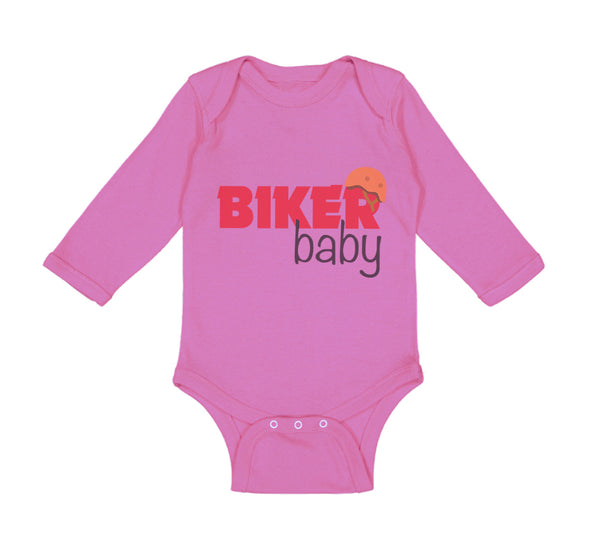 Long Sleeve Bodysuit Baby Biker Baby Sport Cyclist Biking Boy & Girl Clothes - Cute Rascals