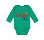 Long Sleeve Bodysuit Baby Biker Baby Sport Cyclist Biking Boy & Girl Clothes - Cute Rascals