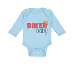 Long Sleeve Bodysuit Baby Biker Baby Sport Cyclist Biking Boy & Girl Clothes - Cute Rascals