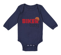 Long Sleeve Bodysuit Baby Biker Baby Sport Cyclist Biking Boy & Girl Clothes - Cute Rascals