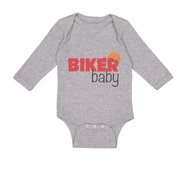 Long Sleeve Bodysuit Baby Biker Baby Sport Cyclist Biking Boy & Girl Clothes - Cute Rascals