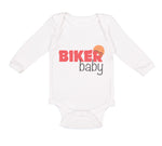 Long Sleeve Bodysuit Baby Biker Baby Sport Cyclist Biking Boy & Girl Clothes - Cute Rascals