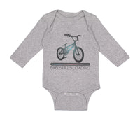 Long Sleeve Bodysuit Baby Bmx Skills Loading Sport Boy & Girl Clothes Cotton - Cute Rascals