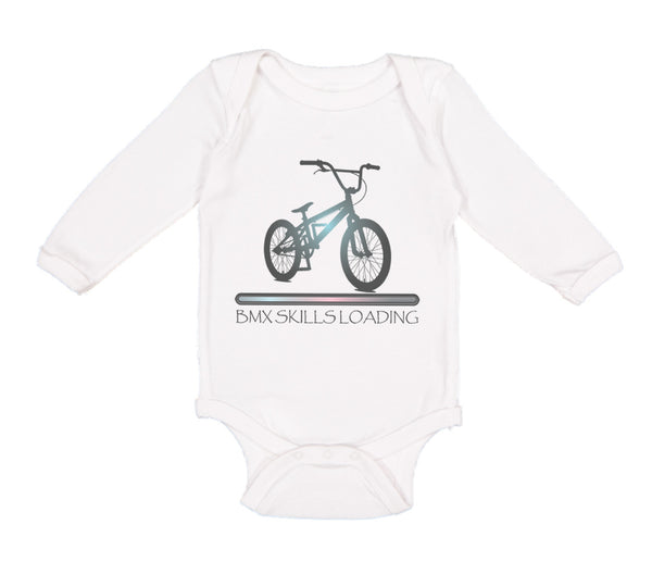 Long Sleeve Bodysuit Baby Bmx Skills Loading Sport Boy & Girl Clothes Cotton - Cute Rascals