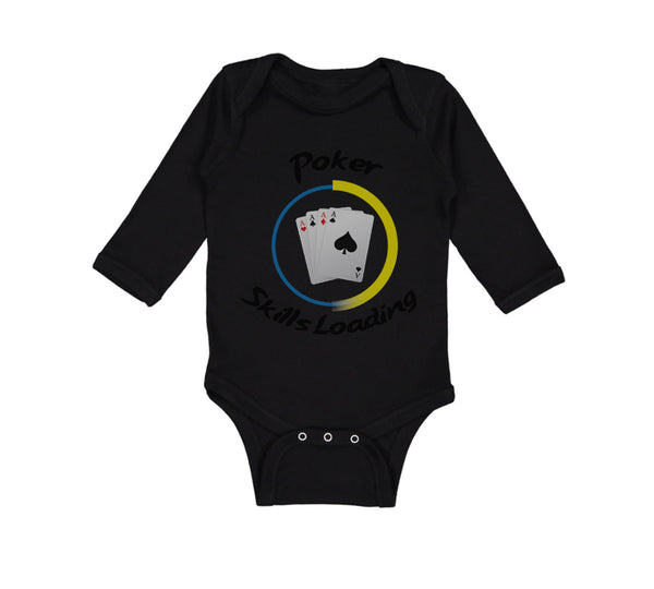 Long Sleeve Bodysuit Baby Poker Skills Loading Sport Boy & Girl Clothes Cotton