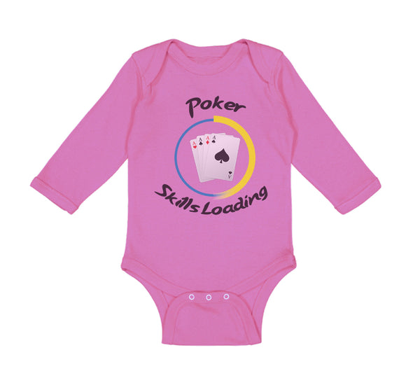 Long Sleeve Bodysuit Baby Poker Skills Loading Sport Boy & Girl Clothes Cotton