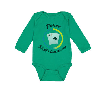 Long Sleeve Bodysuit Baby Poker Skills Loading Sport Boy & Girl Clothes Cotton