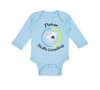 Long Sleeve Bodysuit Baby Poker Skills Loading Sport Boy & Girl Clothes Cotton