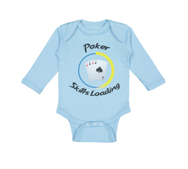 Long Sleeve Bodysuit Baby Poker Skills Loading Sport Boy & Girl Clothes Cotton