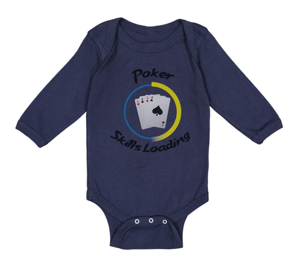 Long Sleeve Bodysuit Baby Poker Skills Loading Sport Boy & Girl Clothes Cotton