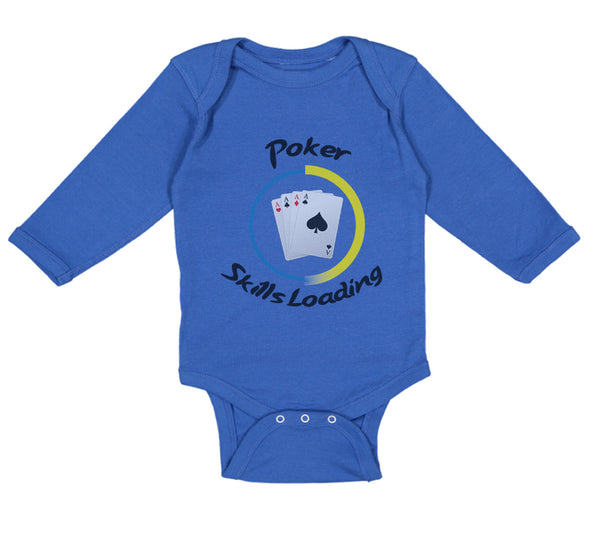 Long Sleeve Bodysuit Baby Poker Skills Loading Sport Boy & Girl Clothes Cotton