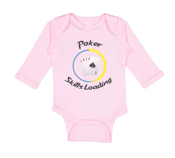 Long Sleeve Bodysuit Baby Poker Skills Loading Sport Boy & Girl Clothes Cotton