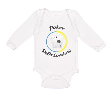 Long Sleeve Bodysuit Baby Poker Skills Loading Sport Boy & Girl Clothes Cotton