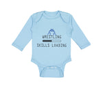 Long Sleeve Bodysuit Baby Wrestling Skills Loading Sport Wrestling Cotton